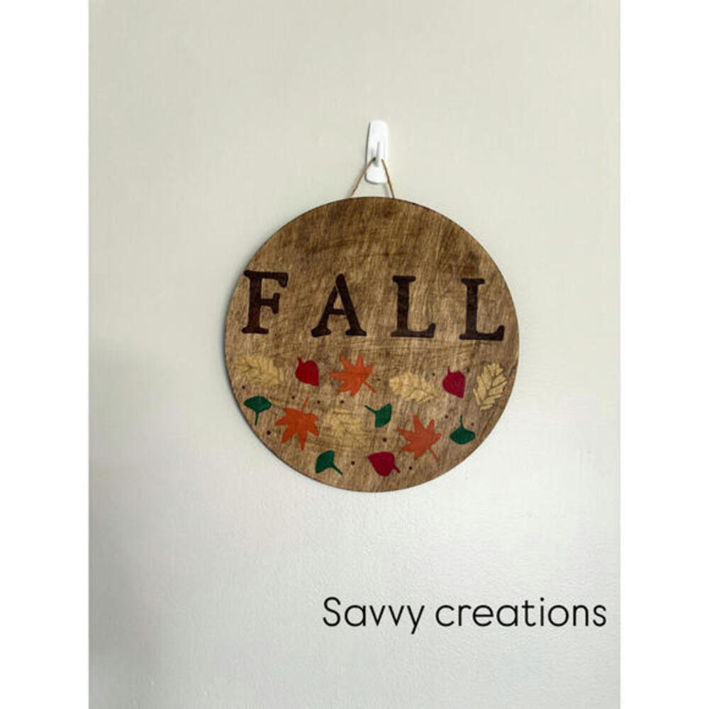 Handcrafted Fall Seasonal Wall Decor